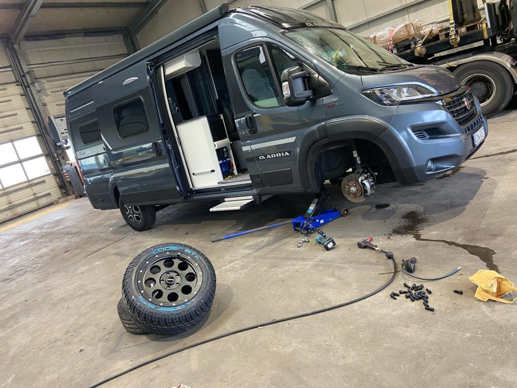 serwis kamperów lubuskie naprawa zawieszenia